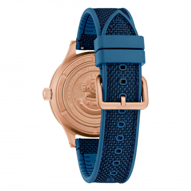 BULOVA MIL-SHIPS BRONZO 150th Anniversary