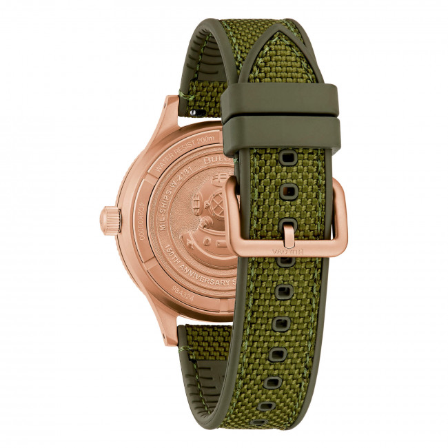 BULOVA MIL-SHIPS Bronzo 150th Anniversary