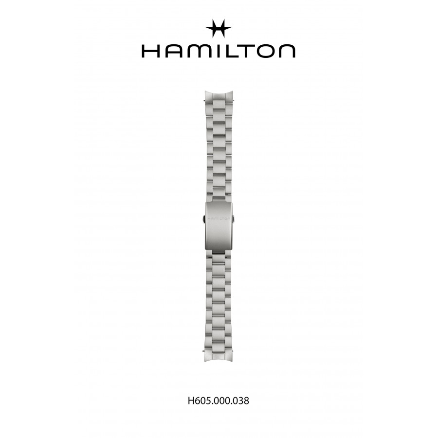 BRACCIALE HAMILTON KHAKI FIELD MECHANICAL POWER RESERVE 40 mm