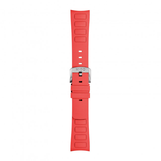 CINTURINO IN GOMMA MIDO MULTIFORT TV ROSSO M852019158