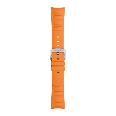 CINTURINO IN GOMMA MIDO MULTIFORT TV ARANCIO