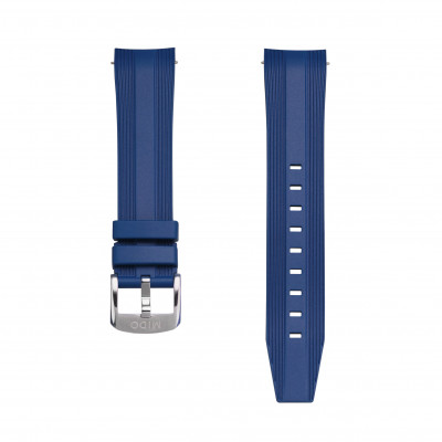 CINTURINO IN GOMMA MIDO OCEAN STAR 39MM BLU