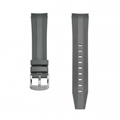 CINTURINO IN GOMMA MIDO OCEAN STAR 39MM GRIGIO