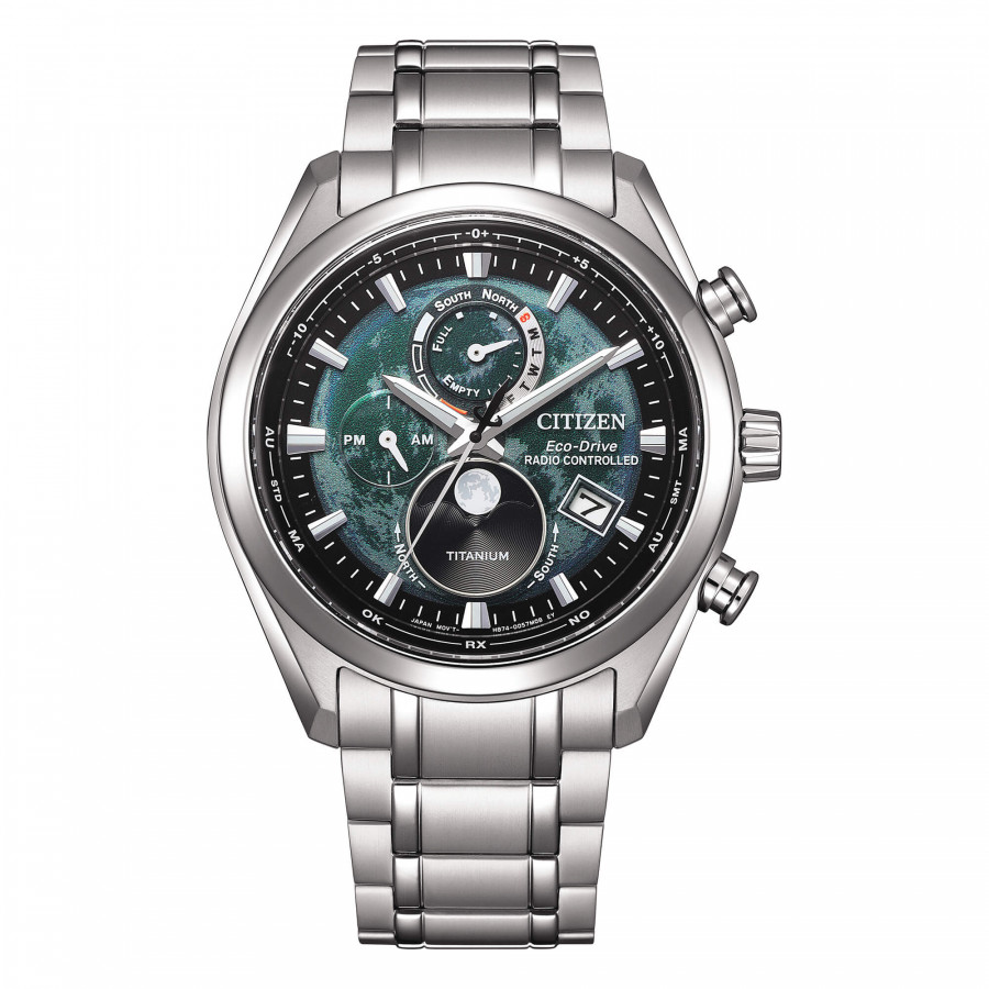 CITIZEN RADIOCONTROLLATO TSUKI YOMI MOONPHASE