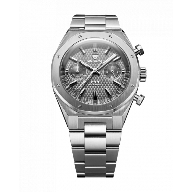 F77 SST CHRONO MECAQUARTZ GREY MK2 - 38MM 68001Q77-DR