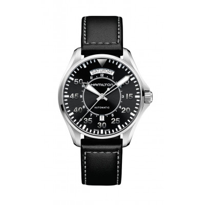 HAMILTON KHAKI AVIATION PILOT DAY DATE