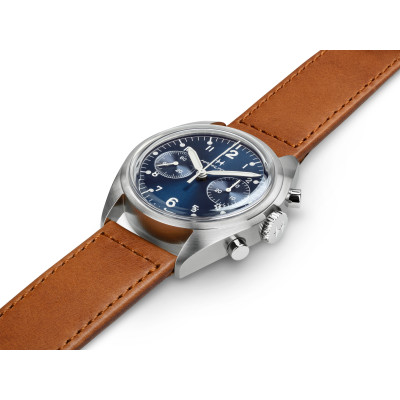 HAMILTON KHAKI AVIATION PILOT PIONEER MECHANICAL CHRONO
