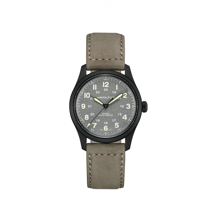 HAMILTON KHAKI FIELD TITANIUM AUTO