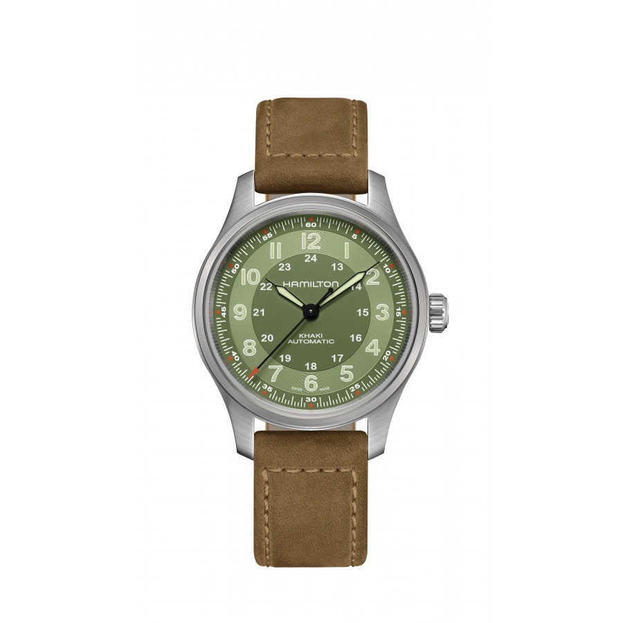 HAMILTON KHAKI FIELD TITANIUM AUTO