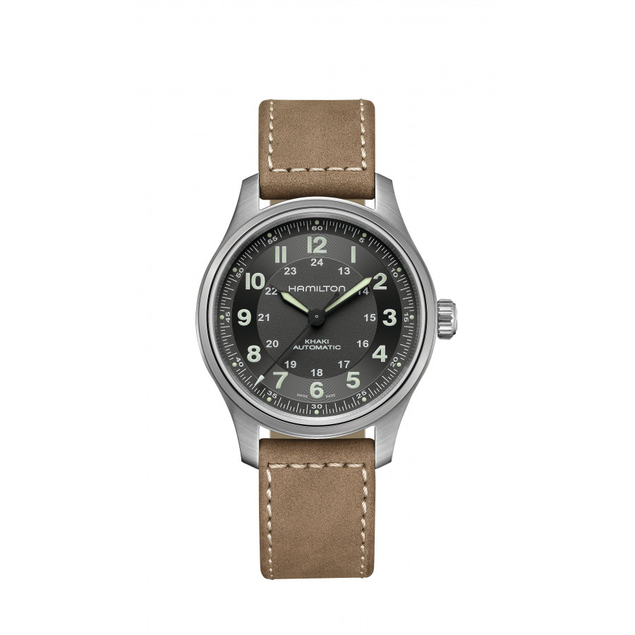 HAMILTON KHAKI FIELD TITANIUM