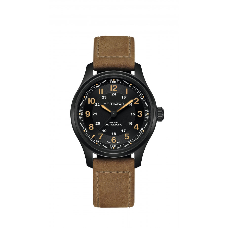 HAMILTON KHAKI FIELD TITANIUM