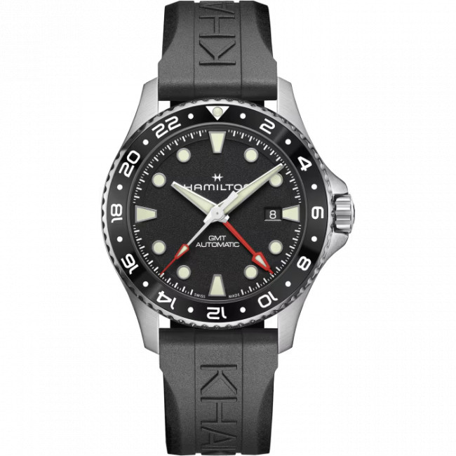  HAMILTON KHAKI NAVY SCUBA AUTO GMT 43 MM H82555330
