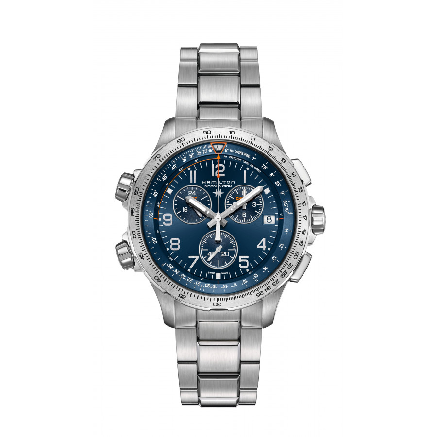 HAMILTON KHAKI X-WIND GMT CHRONO QUARTZ