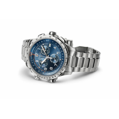 HAMILTON KHAKI X-WIND GMT CHRONO QUARTZ
