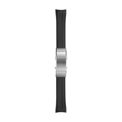 MIDO Ocean Star 200 cinturino in gomma nera 21mm M852.019.956