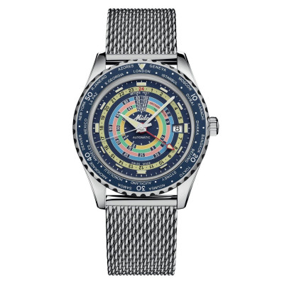 MIDO OCEAN STAR DECOMPRESSION WORLDTIMER 