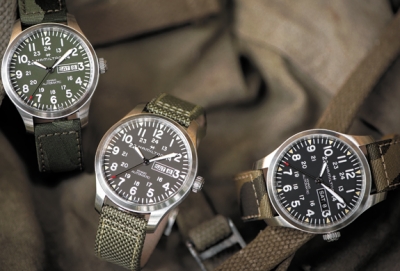 Nuovi Hamilton Khaki Field Day Date Auto