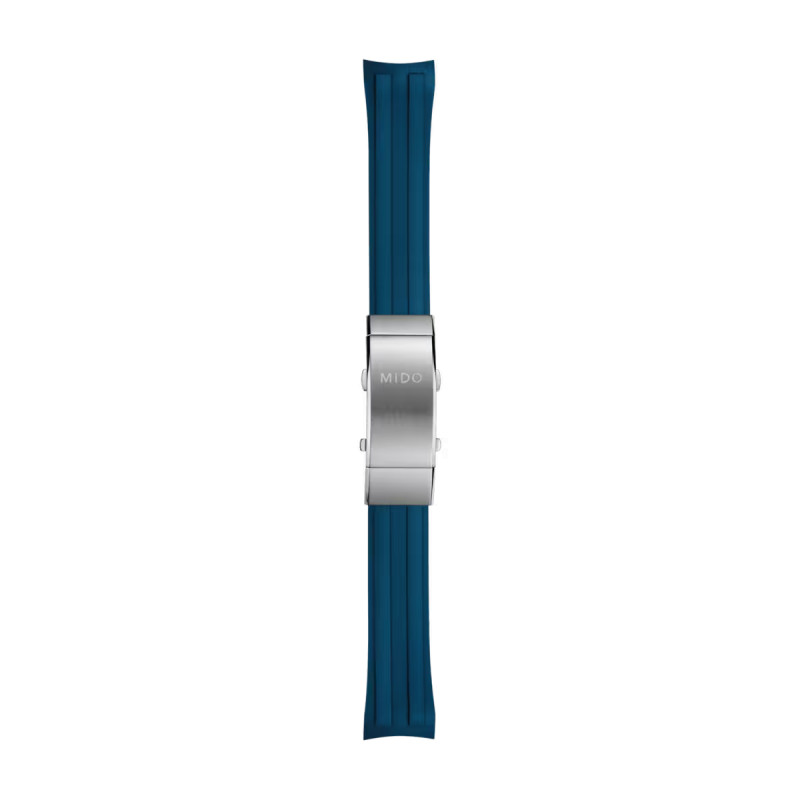 Ocean Star 200 cinturino in gomma blu 21mm M852.019.975