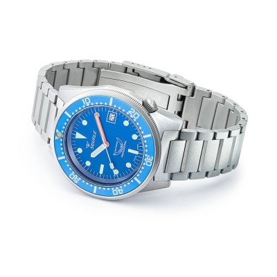 SQUALE 1521 BLUE BLASTED BRACELET