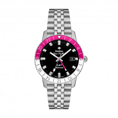 ZODIAC SUPER SEA WOLF GMT AUTO