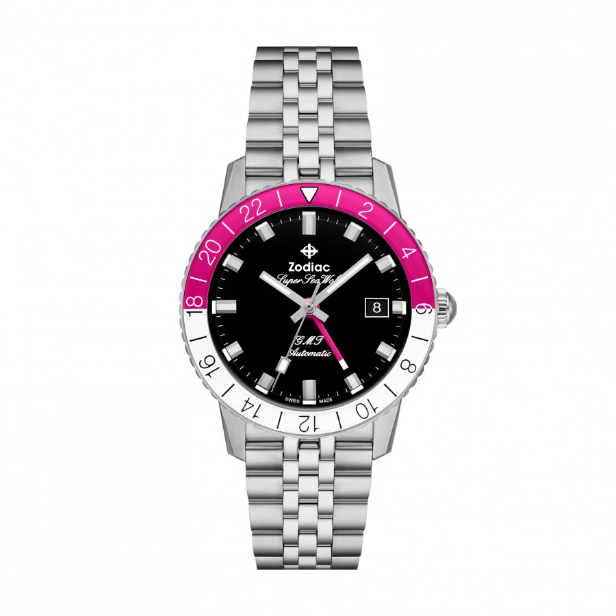 ZODIAC SUPER SEA WOLF GMT AUTO